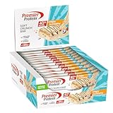 Premier Protein Soft Crunch Bar 40% Protein Coco-Almond 12x40g - Hoher Proteingehalt + Low Sugar + Palmölfrei