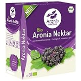 Aronia ORIGINAL Bio Aronia Nektar | 3 Liter Bio Nektar aus Aroniasaft, Birnensaft und Traubensaft | Vegan, ohne Konservierungsstoffe, ohne Zuckerzusatz (lt. Gesetz)
