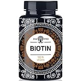DiaPro® 365 Stück Hochdosierte Biotin-Tabletten mit 10 mg Biotin pro Tablette Auch als Vitamin B7 bzw. Vitamin H bekannt Jahresvorrat. 100% Vegan Laborgeprüft