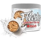 Flasty Geschmackspulver (Erdnussbutter) 1 x 250 g Kalorienarmes Flavour Pulver mit Nur ca. 5 kcal pro Portion bringt es Leben in deinen Quark, Joghurt und vielem mehr.