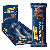 Powerbar Protein Plus 30% Chocolate 15x55g - High Protein Riegel + Whey und Casein Protein