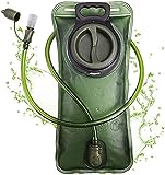 PUNDA Trinkblase 2 Liter BPA-frei für Trinkrucksack - Lecksicherer Wasserreservoir Ersatz für Wandern, Radfahren, Klettern und Laufen