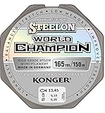 Angelschnur KONGER World Champion Fluorocarbon Coated 0,10-0,30mm/150m Monofile Schnur super stark ! (0,20mm / 6,10kg)
