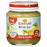 Alnatura Bio Birne pur, nach dem 4. Monat, 125g