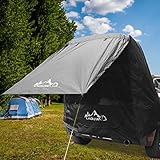 GJCrafts heckzelt Auto, mit Moskitonetz Winddicht, Sonnenschutz, wasserdicht Auto Camping Zelt/Angelzelt für Verschiedene SUV-Modelle Outdoor Camping, Angeln, Strand