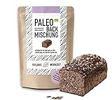 PALEO-BACKMISCHUNG 300g Pack | Bio | Brot-Alternative-gluten-frei | lower-carb | Eiweiss-Brot | clean-eating | Fitness | hefefrei | ohne Getreide, Organic Workout