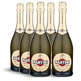 MARTINI Prosecco Schaumwein, 11,5% vol., 6 x 75cl / 750ml, trockener und reichhaltiger italienischer Schaumwein