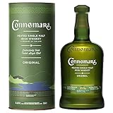 Connemara Original mit Geschenkverpackung | getorfter Single Malt Irish Whiskey | rauchiges Aroma | 40% Vol | 700ml Einzelflasche