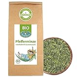 Bio Pfefferminztee 500g - mentholreich & aromastark - europäischer Anbau vom Familienbetrieb - lose und getrocknet - PEPPERMINTMAN