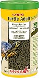 sera Turtle Adult Nature 1000ml - Futter für Landschildkröten und adulte Wasserschildkröten - aus nachhaltig produzierten Wasserlinsen, ohne Farb- & Konservierungsstoffe