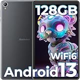 Blackview Tab 50 WiFi Tablet 8 Zoll, 8GB RAM 128GB ROM(1TB TF), WiFi 6, Android 13 Tablet PC, 5580mAh Akku, 1280 * 800 HD+ IPS, GMS Zertifiziert/BT 5.0/3.5mm Jack/OTG/Typ-C (2023)