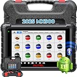 Autel MaxiCheck MX900 Diagnosegerät Auto, 2025 Bidirektionales wie MaxiCOM MK900 MK900BT OBD2 Diagnosegerät, Upgrade MK808BTPRO MK808S KFZ Diagnosegerät, 3K+ Aktive Test, DoIP&CANFD, 40+ Dienst, OS11