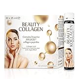 Pharmavital Beauty Kollagen Trinkampullen (30 Stück), Anti Aging Drink, hochdosiert, 5555 mg Premium Collagen mit Hyaluronsäure, Peptide, Vitamin C, Heidelbeersaftkonzentrat, Mineralien und Biotin