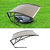 Garage für Rasenmähroboter, mit festem Dach, 100 x 78 x 50 cm, für Garten, wetterfest und UV-Schutz, mit Metallfüßen, Sonnenschutz, einfach zu installieren (braun)
