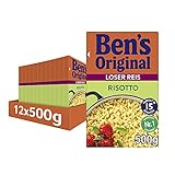 BEN’S ORIGINAL Ben's Original Risotto Reis Lose, 12 Packungen (12 x 500g)