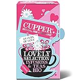 Cupper Lovely Selection, 24 Biotees, Geschenk zu Weihnachten, Valentinstag, Muttertag, Geburtstag