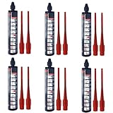 6x Remstaler VERBUNDMÖRTEL 300ml | -HÖCHSTE QUALITÄT- made in GERMANY | Injektionsmörtel | Montagemörtel
