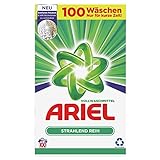 Ariel Waschmittel Pulver, 100 Waschladungen, 6.5kg (1er Pack)