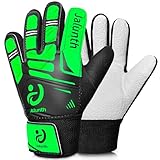 Jalunth Torwarthandschuhe Kinder Jungs Mädchen Junior Jungen Fußballhandschuhe Fussballhandschuhe Trainingshandschuhe Torwart Fussball Fußball Handschuhe größe 4 5 6 7 8 mit rutschfeste Latex