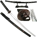57 SPECIAL REPLICAS Katana Schwert echt Samurai Schwert aus Stahl mit Einer Scheide und Stand zur Dekoration für einen Sammler oder als Geschenk SW-319