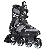 K2 Skates Herren Inline Skates F.I.T. 80 PRO, Black - Grey, 30D0771.1.1.110