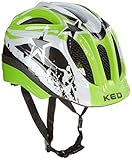 KED Fahrradhelm Meggy, Green Stars, 49-55 cm, 15409179SM