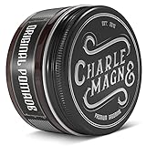 Charlemagne Original Pomade Wasserbasiert - Idealer Starker Halt - Edler Duft - Perfekter Glanz - Herren 100ML - Barbershop Haarpomade - Haar Strong Hold Hart - Männer