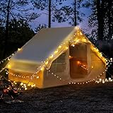 300x210x200cm Aufblasbares Gampingzelt für 2-4 Personen, Großes Outdoor Zelt mit Luftpumpe & 6 Mesh Fenster & 2 Türen, 420D Oxford Wasserdicht 3000mm & UV50+ für 4 Jahreszeiten, 5 Min Schneller Aufbau