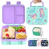 hombrima Kinder Lunch Box, Bento Box Food Storage Container mit Multi-Fächern für Jungen Mädchen Kinder Erwachsene Arbeitsschule