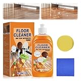 Kraftvoller Fleckenentferner Bodenreiniger, 2025 Neuest Parkettreiniger, Multi-Purpose Floor Cleaner, Schnelle Dekontamination, Holzbodenseife Bodenreiniger für Alle Böden und Keramikfliesen (1)