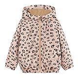 SUNDAY ROSE Regenjacke für Jungen und Mädchen, leicht, wasserdicht, mit Kapuze, Windbreaker für Kinder, Braun Grau, 6