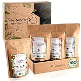 ORIGEENS Bio Kaffeebohnen Probierset 1kg | Premium Bio Arabica Kaffee Ganze Bohnen Set 4x250g | Traditionelle Röstung | Kaffee Geschenkset