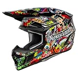 O'NEAL | Motocross-Helm | MX Enduro Motorrad | ABS-Schale, , Lüftungsöffnungen für optimale Belüftung & Kühlung | 3SRS Helmet Crank 2.0 | Erwachsene | Multi | Größe M