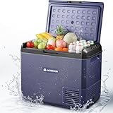 AAOBOSI Kompressor Kühlbox 60L: Camping Kühlbox Kompressor mit APP-Steuerung, IPX4 Wasserdicht, 12V/230V, -20°C bis 20°C Kühlbox Elektrisch für Auto, LKW, Boot, Camping, Fischen & Outdoor