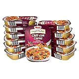 Buss Freizeitmacher Pikantes Chili con Carne mit Hackfleisch, Reis, roten Bohnen, Mais, Tomaten, Paprika - Fertiggerichte zum Aufwärmen in Mikrowelle & Topf - Schnell & Einfach Zubereitet - 12 x 300g