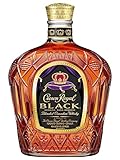 Crown Royal Black Canadian Whisky mit Geschenkverpackung (1 x 1 l)