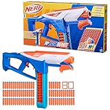 Nerf N Series Infinite Blaster und 80 präzise N1 Darts, Spannschlitten und abnehmbares Gurtmagazin, Blaster für Fortgeschrittene, für Jungen und Mädchen