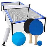 HMH Spyder Air Tischtennis (LxBxH) 240x120x63,5cm Junior Tischvolleyball Funsport Spydertischtennisplatte Spyderball Headis Ball Outdoor Indoor Ping Pong Tischtennisplatte