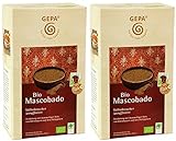 GEPA Bio Mascobado Vollrohrzucker 2000g (2 x 1000g) Fair Trade Zucker unraffiniert