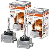 Osram Xenarc Original D1S HID Xenon-Brenner, Entladungslampe, Erstausrüsterqualität OEM, 66140, Faltschachtel (2 Stück)