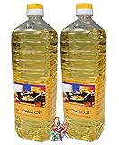2er Pack - Erdnussöl [ 2x 1000ml ] | Arachide Olie | Peanut Oil + ein kleiner Glücksanhänger gratis