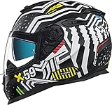 Nexx Urban SX.100 Enigma Helm (Black/White,S (55/56))