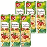 Gut&Günstig Spaghetti mit Tomatensauce und geriebenem Hartkäse 6er Pack (6x397g Packung)