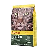 JOSERA Naturelle (1 x 2 kg) | getreidefreies Katzenfutter mit moderatem Fettgehalt | ideal für sterilisierte Katzen | Super Premium Trockenfutter für ausgewachsene Katzen | 1er Pack