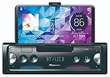 Pioneer SPH-10BT, 1-DIN-Autoradio mit RDS, Bluetooth, USB für MP3, WMA, WAV, FLAC, Android-Unterstützung, iPhone-Steuerung, Smart Sync App