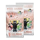 Lucky Lou Adult Trockenfutter für Katzen - Food Code Katzenfutter trocken für ausgewachsene Katzen, ohne Getreide & Zucker (1,7 kg (2er Pack), Sensitive Rind & Pferd)