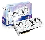WEELIAO MAXSUN Intel Arc B580 12G iCraft White Grafikkarte, 2670 ~ 2850 MHz Grafikkarte, 12 GB 192-Bit GDDR6, PCIE4.0, 1 HDMI2.1a, 3 DP2.1, 3 Lüfter