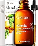 Gya Labs Marula-Trägeröl für die Haut – Kaltgepresstes Bio-Marula-Öl für das Haar – 100% reines Aromatherapie-Marula-Öl in therapeutischer Qualität für Gesicht, Nägel, Massage und Haare (30 ml)