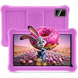 Kinder-Tablet 7 Zoll, Android Tablet, (3 + 5) GB RAM, 64 GB ROM, WiFi, Bluetooth, ausgestattet mit Kindersicherungen, und einer stoßfesten Schutzhülle, geeignet für Lernen und Unterhaltung.