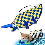 Lebensretter für Hunde, Lebensretter für Hunde, Gut sichtbare Lebensretter für mit Griff, Innovativer reflektierender -Schwimmmantel, Badeanzüge für Haustier-Sicherheitswesten für sicheres